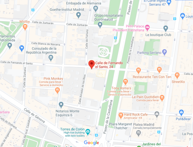 fernando el santo 24, madrid